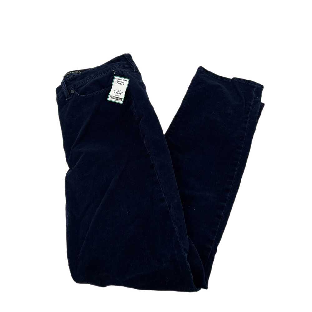 Talbots Blue Corduroy Straight Leg Pants | Womens 6